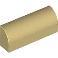 Brick 1X4X1 1/3 - Brick Yellow