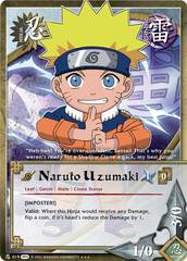 Naruto Uzumaki - N-019 - Super Rare - 1st Edition - Foil