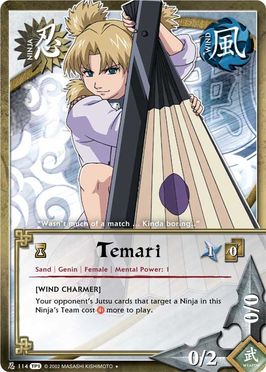 Temari - N-114 - Uncommon - 1st Edition