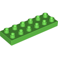 Plate 2X6 - Bright Green