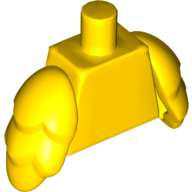 Mini Upper Part W/ Chicken Wing - Bright Yellow