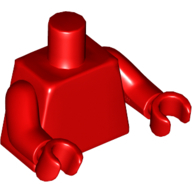 Mini Upper Part - Bright Red