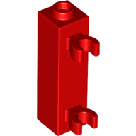 Brick 1X1X3 W. 2 Grip - Bright Red