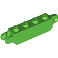 Brick 1X4 Fric/Stub/Fork Vert. - Bright Green
