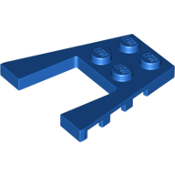 Plate 4X4 W/Angle - Bright Blue