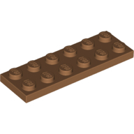 Plate 2X6 - Medium Nougat