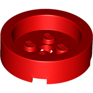 Design Brick, 4X4X1, No. 1 - Bright Red