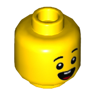 Mini Head, No. 3266 - Bright Yellow