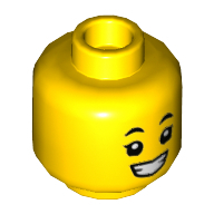 Mini Head, No. 3265 - Bright Yellow