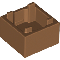 Box 2X2, Bottom, No. 1 - Medium Nougat