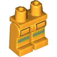 Mini Lower Part, No. 1598 - Flame Yellowish Orange