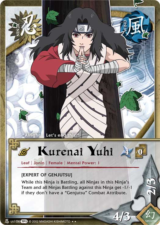 Kurenai Yuhi - N-US106 - Rare - 1st Edition