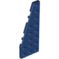Left Plate 3X8 W/Angle - Earth Blue