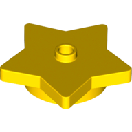 Design Plate, 4X4X2/3, No. 1 - Bright Yellow