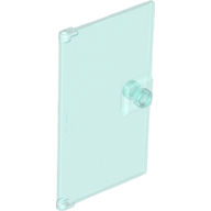 Glass Door For Frame 1X4X6 - Transparent Light Blue
