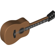 Mini Guitar, No. 3 - Medium Nougat