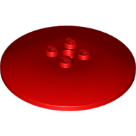 Parabola 6X6 - Bright Red