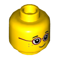 Mini Head  No. 1967 - Bright Yellow