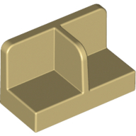 Foot, Plate - Brick Yellow