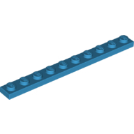 Plate 1X10 - Dark Azur