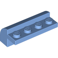 Brick W. Bow 4X1X1 1/3 - Medium Blue