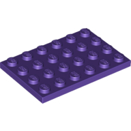 Plate 4X6 - Medium Lilac
