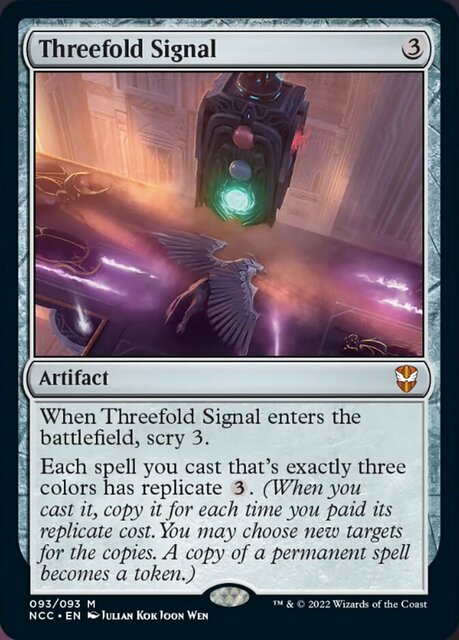 Threefold Signal - Foil