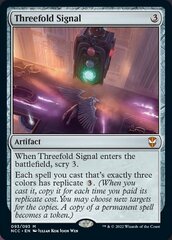 Threefold Signal - Foil