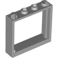 Frame 1X4X3 - Medium Stone Grey