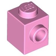 Brick 1X1 W. 1 Knob - Light Purple
