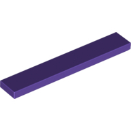 Flat Tile 1X6 - Medium Lilac