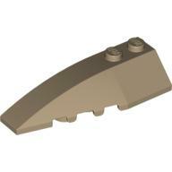 Left Shell 2X6 W/Bow/Angle - Sand Yellow