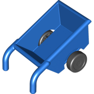Duplo Wheel Barrow, Fodder Tr. - Bright Blue