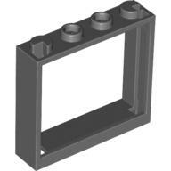 Frame 1X4X3 - Dark Stone Grey