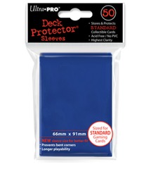 PRO-Gloss 50ct Standard Deck Protector sleeves: Blue