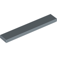 Flat Tile 1X6 - Sand Blue
