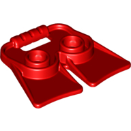 Flippers, No. 1 - Bright Red