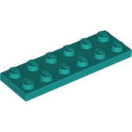 Plate 2X6 - Bright Bluish Green