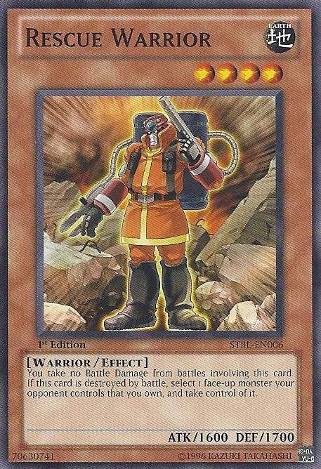 Rescue Warrior - STBL-EN006 - Common - 1st Edition