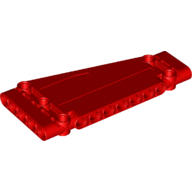 Panel With Angle 5X11 - Bright Red
