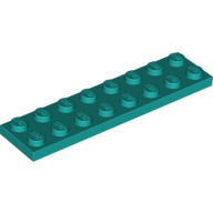 Plate 2X8 - Bright Bluish Green