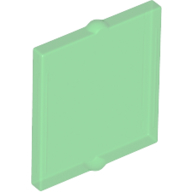 Glass For Frame 1X2X2 - Transparent Green