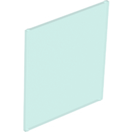Glass For Frame 1X6X6 - Transparent Light Blue