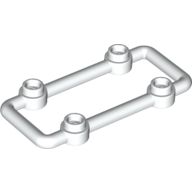 Lattice 3X6 Module W/Knobs - White