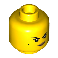 Mini Head, No. 2801 - Bright Yellow