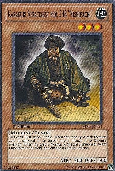 Karakuri Stratege mdl 248 Nishipachi - STBL-EN021 - Commun - 1ere edition // Starstrike Blast - STBL