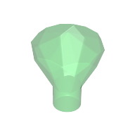 Diamond With Stick - Transparent Green