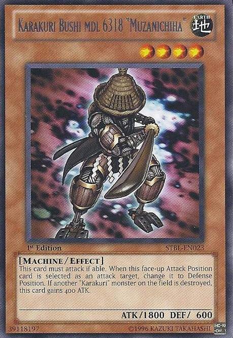 karakuri yugioh cards Yu-Gi-Oh! - Watchdog MDL 313 