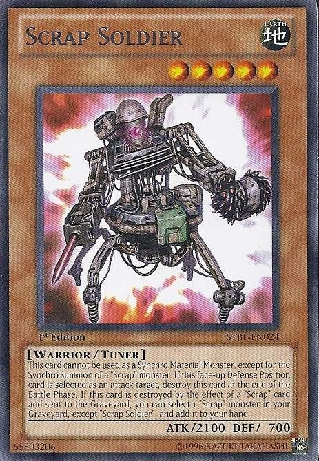 Scrap Soldier - STBL-EN024 - Rare - 1st Edition