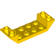 Inv. Roof 2X6 45 Deg. W/Cut - Bright Yellow